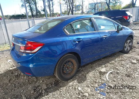 2015 Honda Civic Lx from USA, damaged, VIN 19XFB2F50FE270820